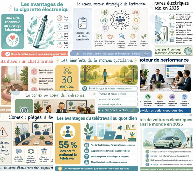 Article avec infographie générée
